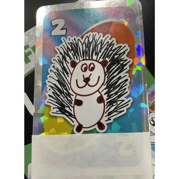 Mattel Creation Veefriends UNO Card Game By Gary Vee Tier 3 Ultra Rare Porcupine - Picture 7 of 10